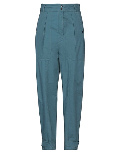 MARANT ÉTOILE Casual pants Deep teal 100% Cotton