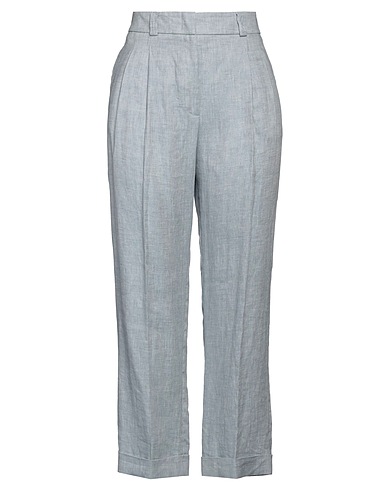 PESERICO Casual pants Sky blue 100% Linen