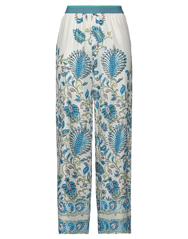 MALÌPARMI Casual trouser Azure 100% Viscose