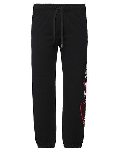VERSACE JEANS COUTURE Casual pants Black 100% Cotton, Elastane