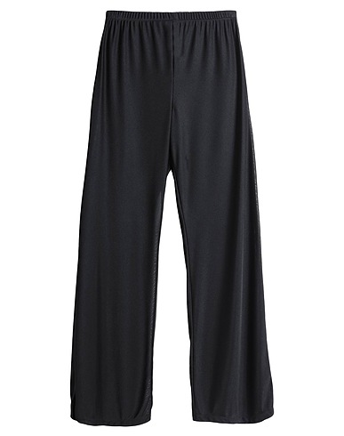 PHILOSOPHY di LORENZO SERAFINI Casual trouser Black 100% Polyester
