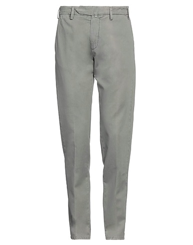 LUIGI BORRELLI NAPOLI Pantalone Piombo 100% Cotone