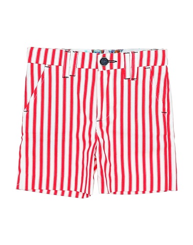 NEILL KATTER Shorts & Bermuda Red 97% Cotton, 3% Elastane