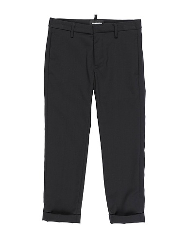DSQUARED2 Casual trouser Black 98% Wool, 2% Elastane