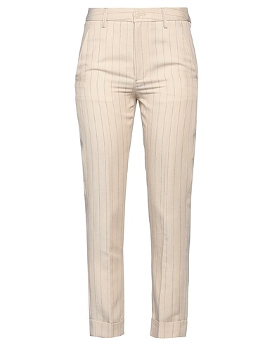 DONDUP Pantalone Beige 39% Lyocell, 34% Lino, 27% Cotone