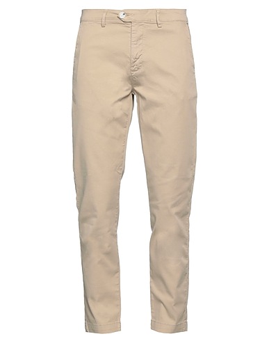 SSEINSE Casual trouser Beige 98% Cotton, 2% Elastane