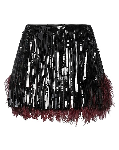 N°21 Minigonna Nero 100% Seta