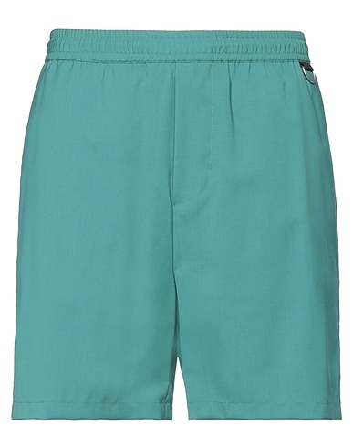 LOW BRAND Shorts & Bermuda Emerald green 100% Virgin Wool