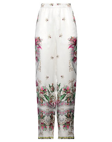 JUST CAVALLI Casual pants White 100% Viscose