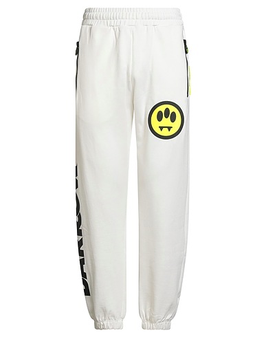 BARROW Pantalone Off white 100% Cotone