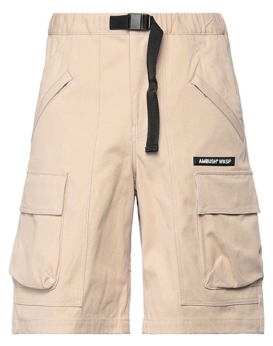 AMBUSH Shorts & Bermuda Beige 100% Cotton