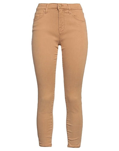 JACOB COHЁN Denim pants Camel 63% Lyocell, 30% Cotton, 5% Polyester, 2% Elastane