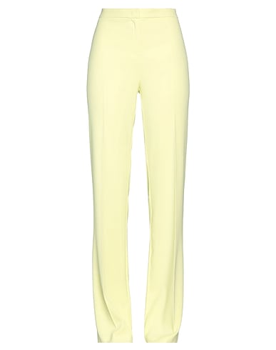 PINKO Casual pants Pastel yellow 98% Polyester, 2% Elastane