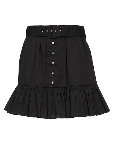 MICHAEL MICHAEL KORS Minigonna Nero 96% Cotone organico, 4% Elastan
