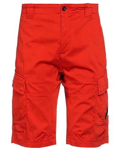 C.P. COMPANY Shorts & Bermudas Rot 98% Baumwolle, 2% Elastan