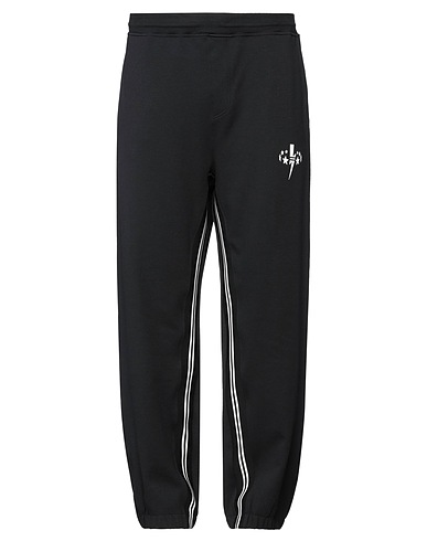 NEIL BARRETT Pantalone JAMES HARDEN X NEIL BARRETT Nero 48% Cotone, 47% Modal, 5% Gomma, Poliammide