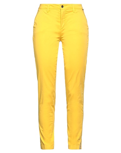LIU •JO Pantalone Giallo ocra 97% Cotone, 3% Elastan