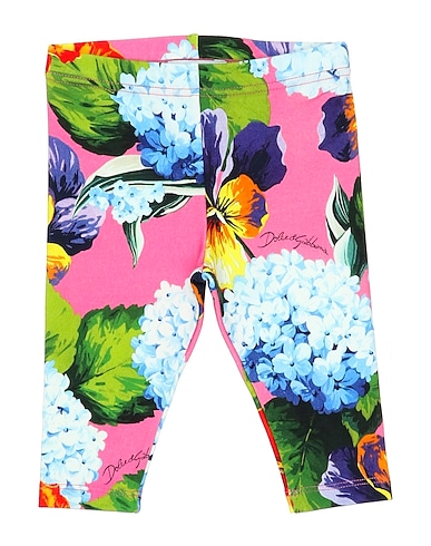 DOLCE&GABBANA Leggings Rosa 88% Cotone, 12% Elastan