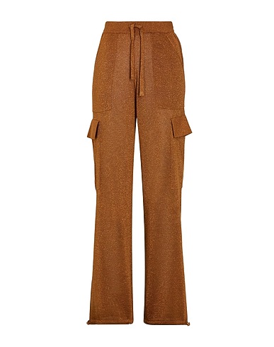 8 by YOOX Cargo Camel 87% Viscose, 13% Metallic fiber