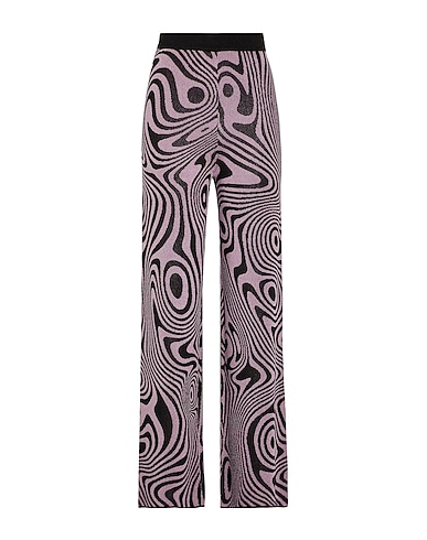 8 by YOOX Pantalone Nero 87% Viscosa, 13% Fibra di metallo
