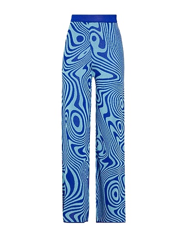 8 by YOOX Pantalone Blu 87% Viscosa, 13% Fibra di metallo