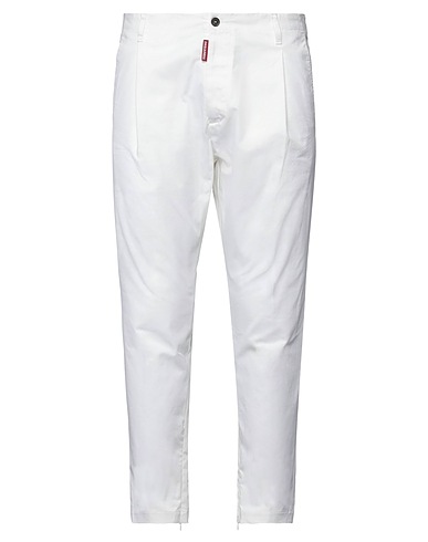 DSQUARED2 Chinos Bianco 100% Cotone