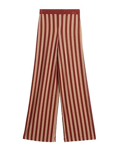 HANITA Casual pants Brown 75% Viscose, 11% Polyester, 10% Nylon, 4% Elastane
