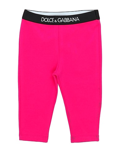 DOLCE&GABBANA Leggings Fuchsia 90% Baumwolle, 10% Elastan, Polyester, Polyamid