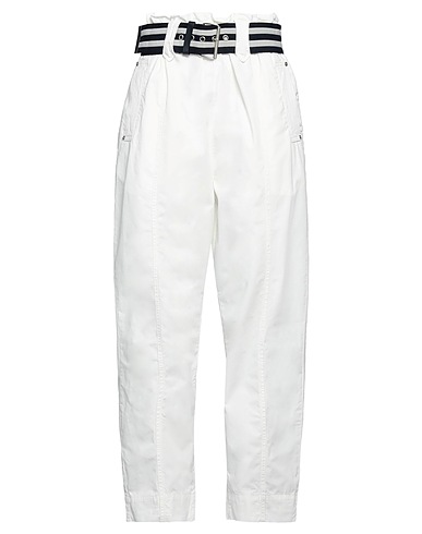 PINKO Casual pants White 100% Cotton