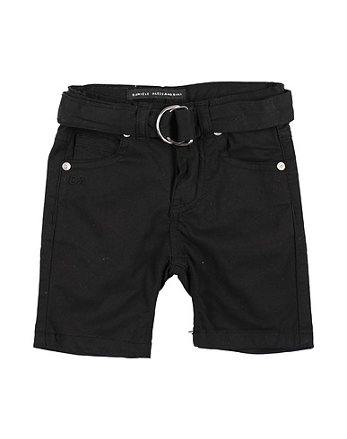 DANIELE ALESSANDRINI Shorts & Bermuda Nero 98% Cotone, 2% Elastan