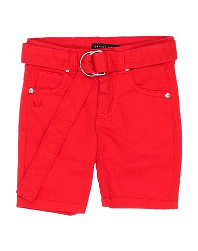 DANIELE ALESSANDRINI Shorts & Bermuda Red 98% Cotton, 2% Elastane