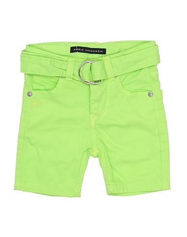 DANIELE ALESSANDRINI Shorts & Bermuda Verde 98% Cotone, 2% Elastan