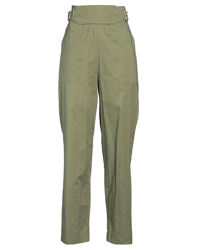 JIJIL Pantalon Vert militaire 97% Coton, 3% Élasthanne
