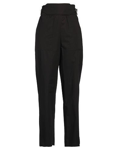 JIJIL Casual trouser Black 97% Cotton, 3% Elastane
