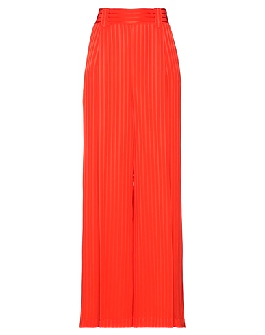 W LES FEMMES by BABYLON Casual trouser Orange 97% Polyamide, 3% Elastane
