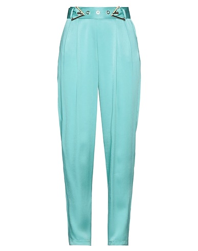 W LES FEMMES by BABYLON Casual pants Turquoise 100% Viscose