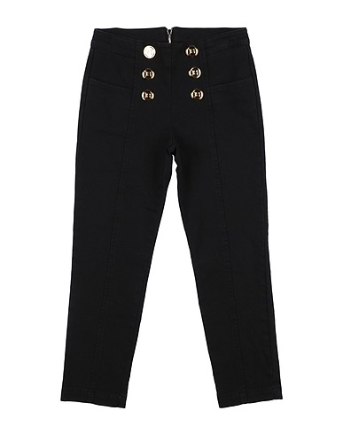 BALMAIN Denim pants Black 97% Cotton, 3% Polyamide