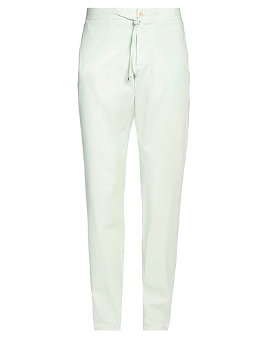 MALO Casual trouser Light green 98% Cotton, 2% Elastane