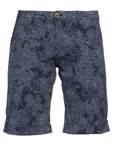 CERDELLI Shorts & Bermuda Blu notte 97% Cotone, 3% Elastan