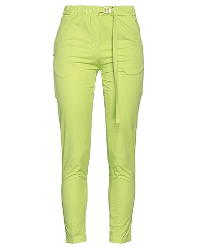WHITE SAND Pantalone Verde lime 97% Cotone, 3% Elastan