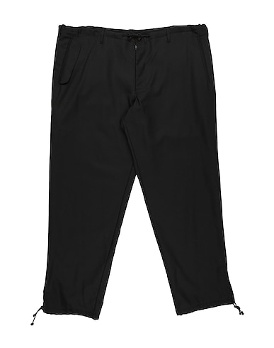 MAISON MARGIELA Casual pants Black 50% Polyester, 50% Wool, Cupro