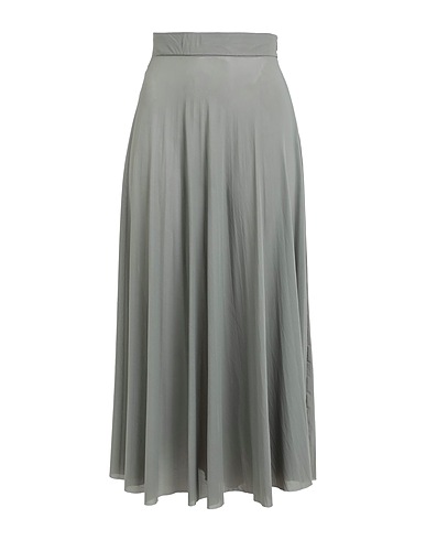 MM6 MAISON MARGIELA Midi skirt Grey 92% Polyester, 8% Elastane