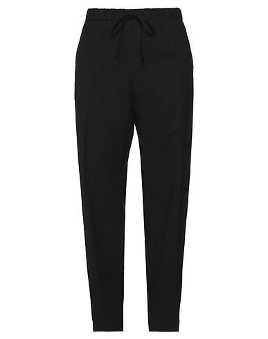 MM6 MAISON MARGIELA Casual pants Black 40% Linen, 29% Viscose, 28% Cotton, 3% Elastane