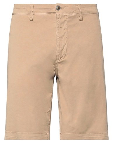 ALLEY DOCKS 963 Shorts & Bermuda Light brown 98% Cotton, 2% Elastane