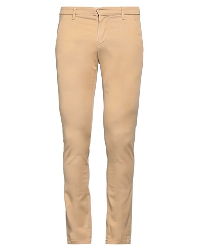 DONDUP Casual trouser Camel 67% Cotton, 29% Lyocell, 4% Elastane