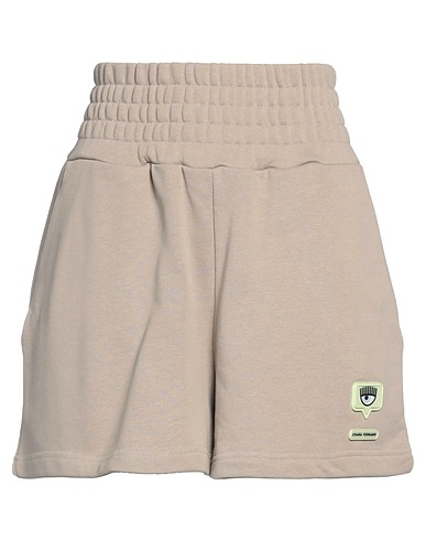 CHIARA FERRAGNI Shorts & Bermuda Light brown 100% Cotton