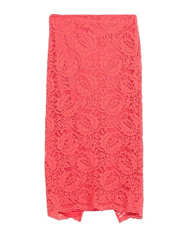 SOALLURE Midi skirt Salmon pink 62% Polyamide, 38% Cotton