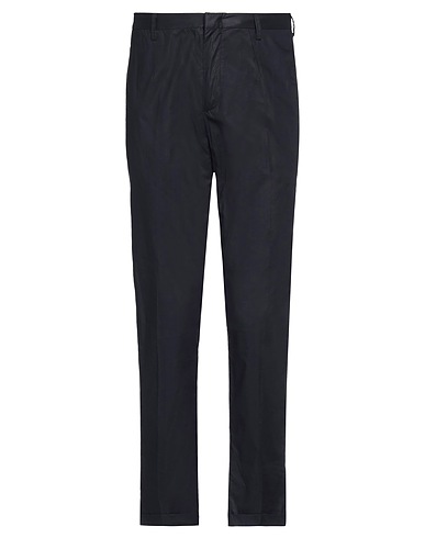 EMPORIO ARMANI Casual trouser Navy blue 100% Cotton