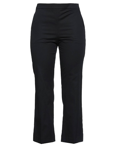MALÌPARMI Casual trouser Black 98% Cotton, 2% Elastane