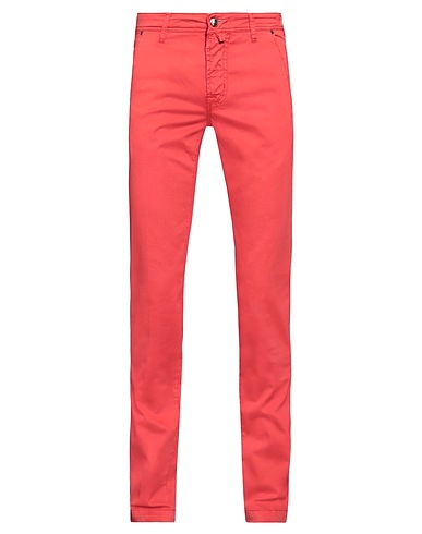 JACOB COHЁN Casual trouser Coral 97% Cotton, 3% Elastane